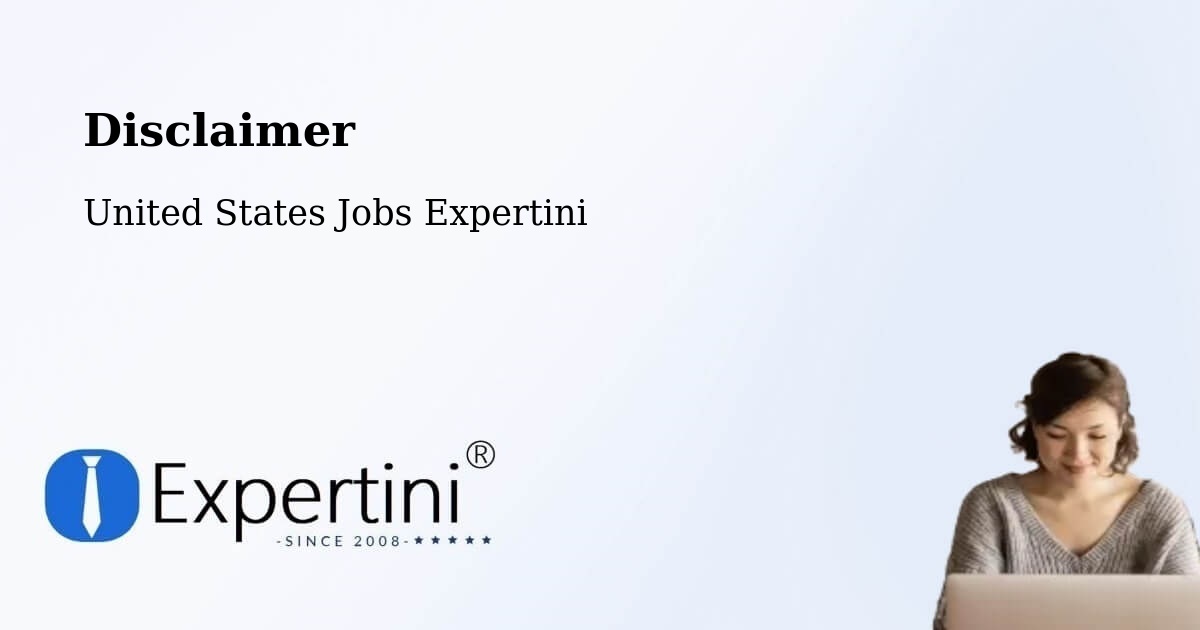 Disclaimer – Waverly - United States Jobs Expertini