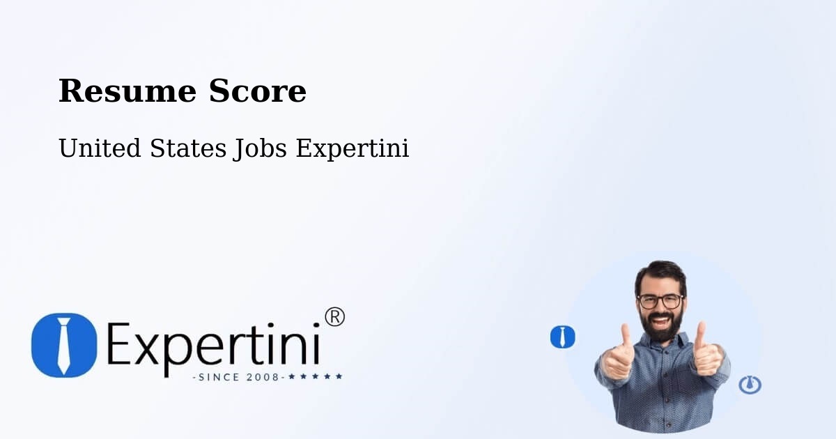 Resume Score & Job Description Match Tool – Waverly - United States Jobs Expertini